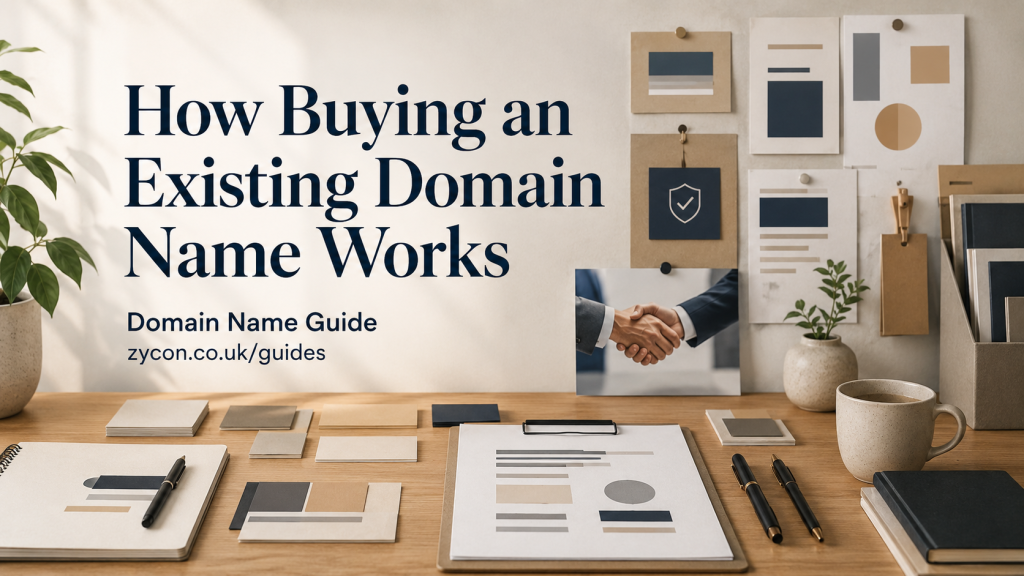 How Buying an Existing Domain Name Works